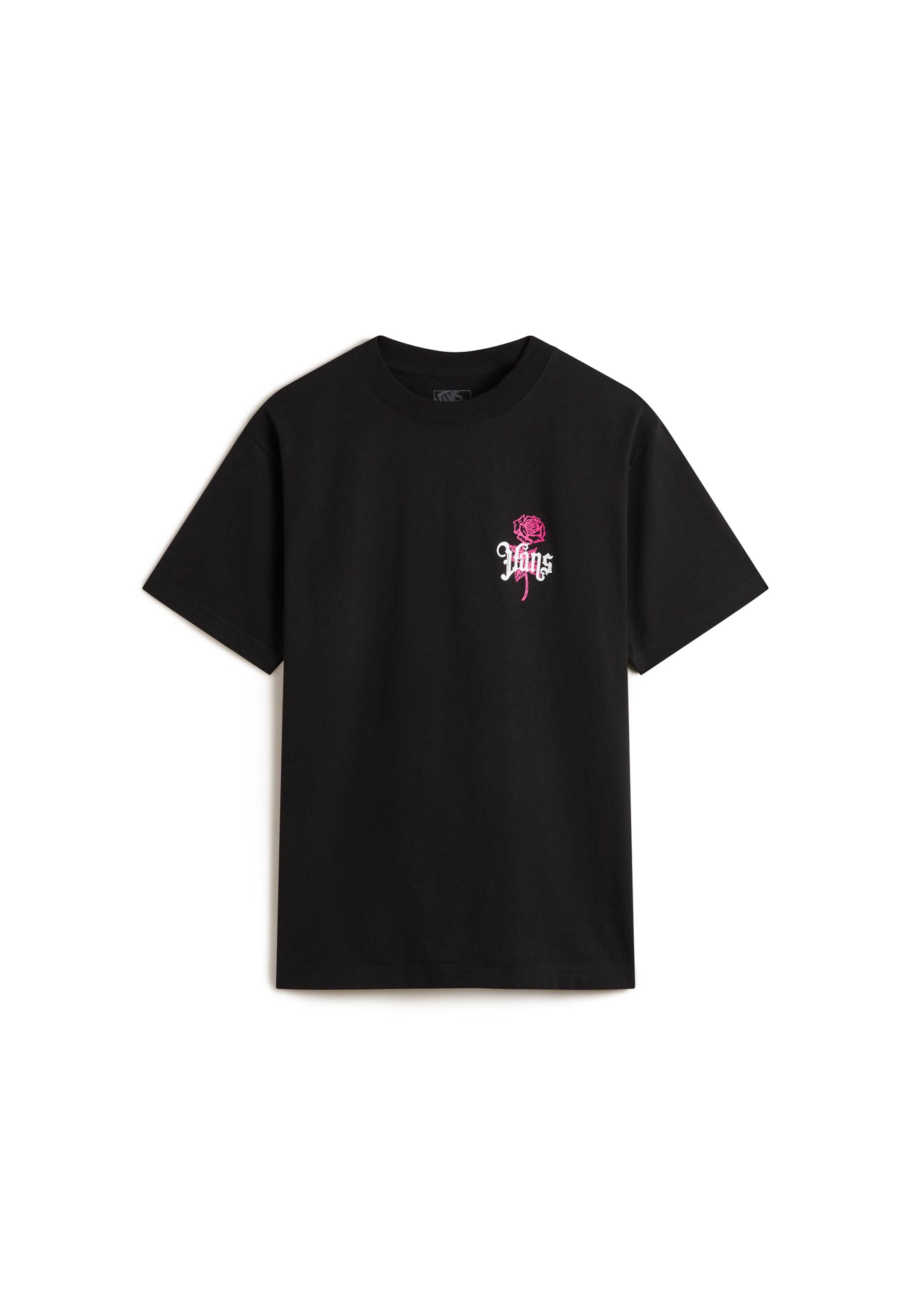 VANS T-Shirt 'Grown From The Ground Up' in dunkelpink / schwarz / weiß, Produktansicht