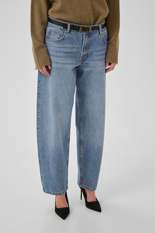 My Essential Wardrobe Loose fit Jeans in Blue: front