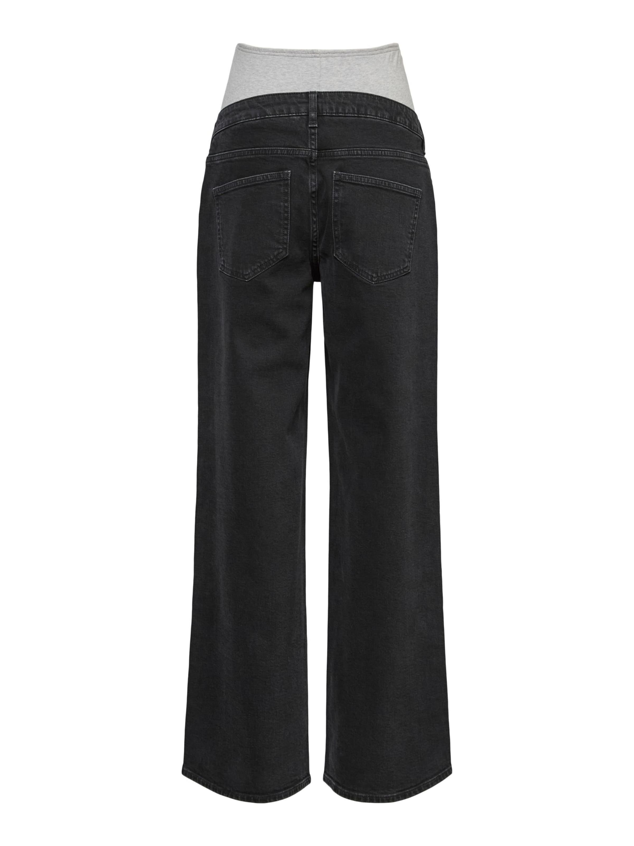 Vero Moda Maternity Regular Jeans in Zwart