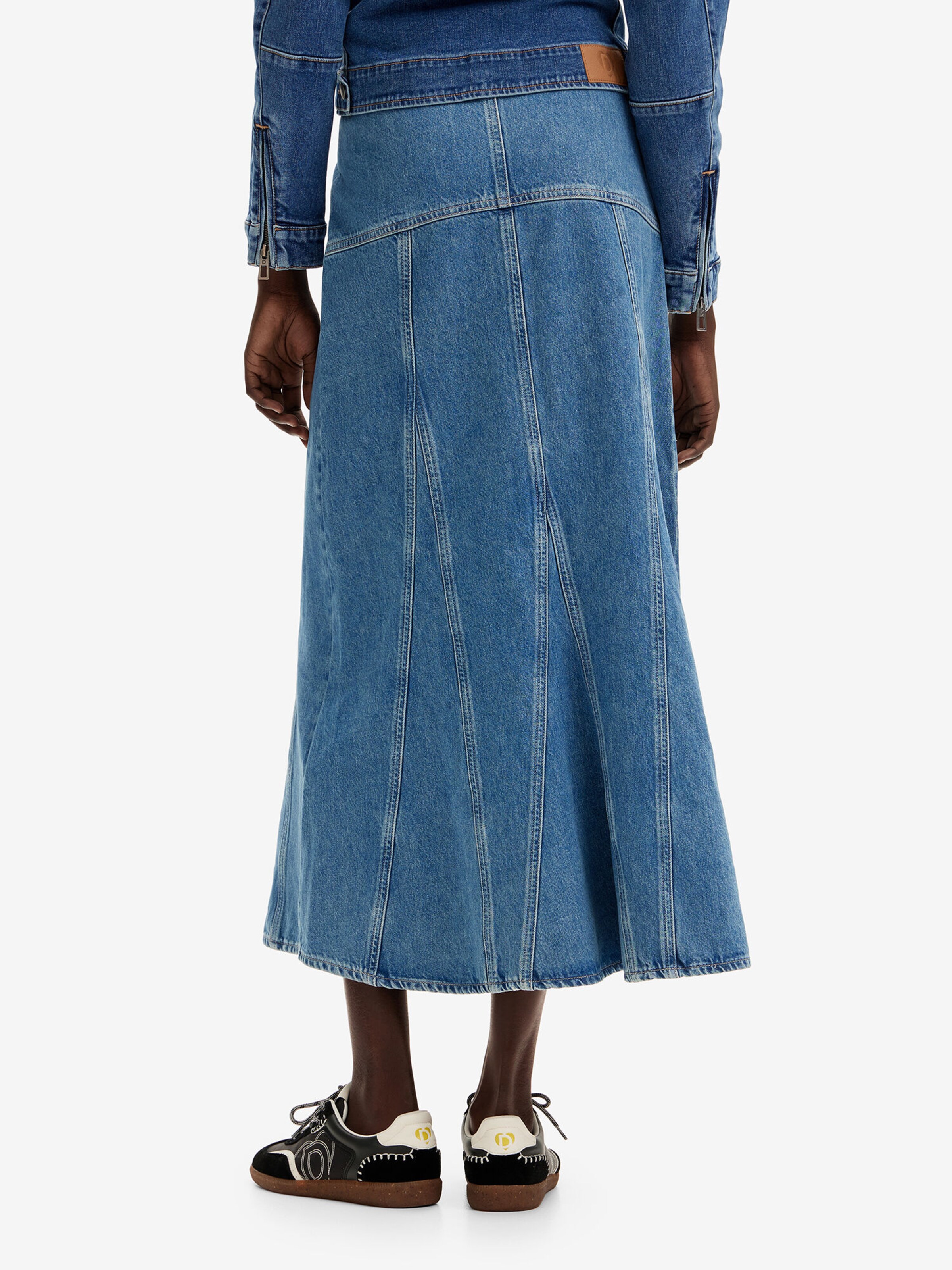 Desigual Falda en Azul Denim ABOUT YOU