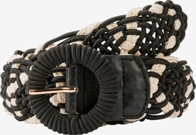 HALLHUBER Gürtel in beige / schwarz, Produktansicht