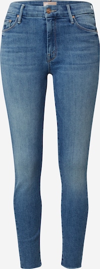 MOTHER Jean 'FRAY' en bleu denim, Vue avec produit