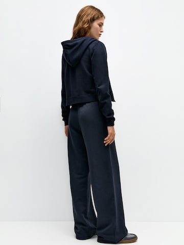 Pull&Bear Sweat jacket in Blue