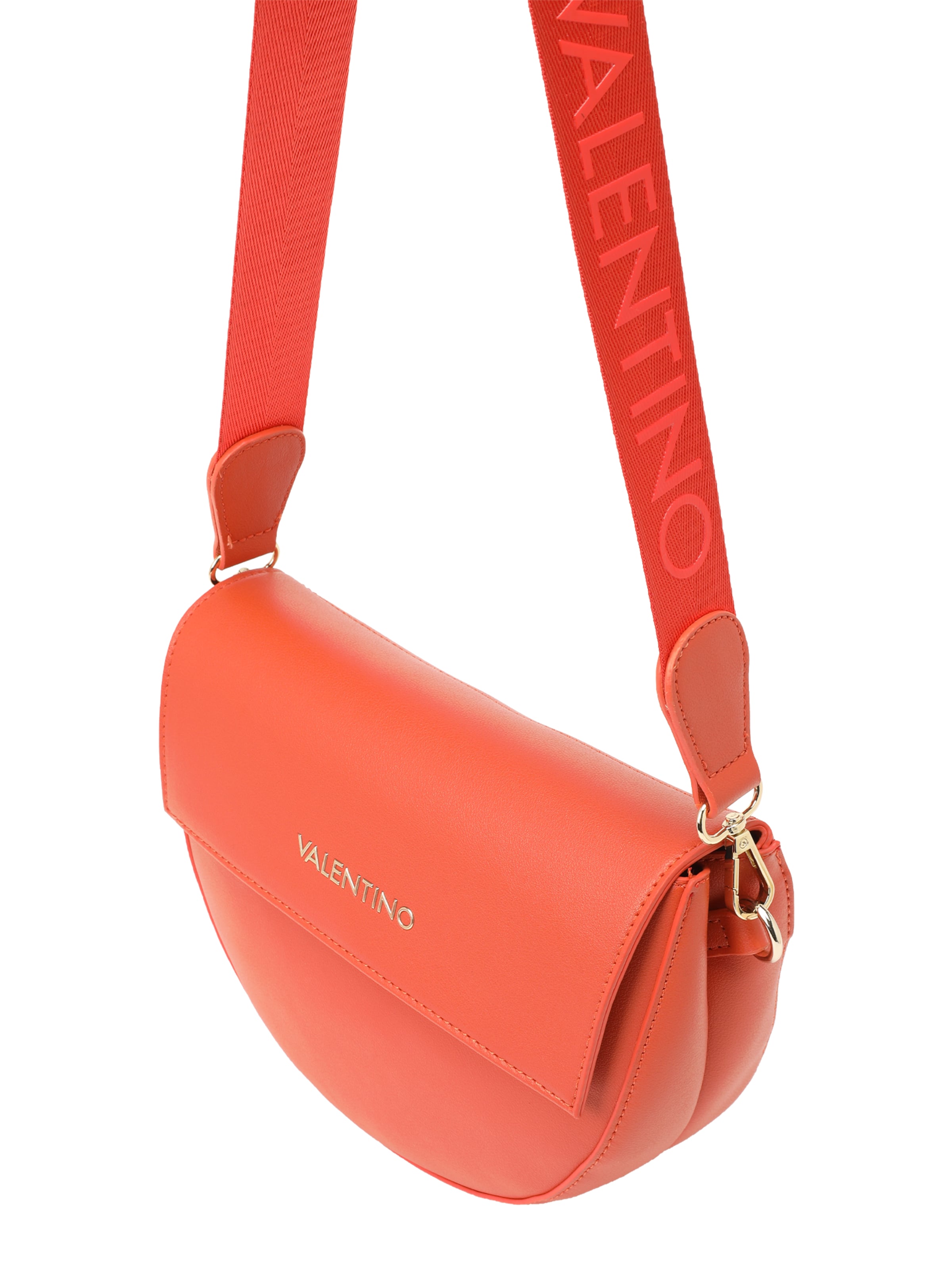 VALENTINO Taška cez rameno 'Bigfoot Pattina' - zlatá / koralová, Produkt