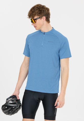 ENDURANCE Performance shirt 'Crow' in Blue: front
