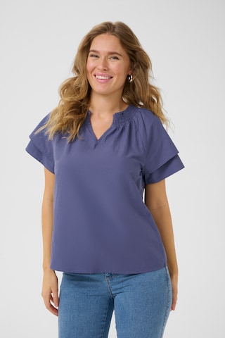 Kaffe Bluse 'KAYrsa' in Blau: Vorderseite