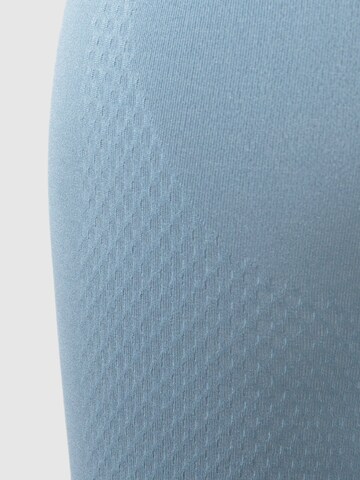 Smilodox Skinny Leggings 'Amaze Scrunch' in Blue