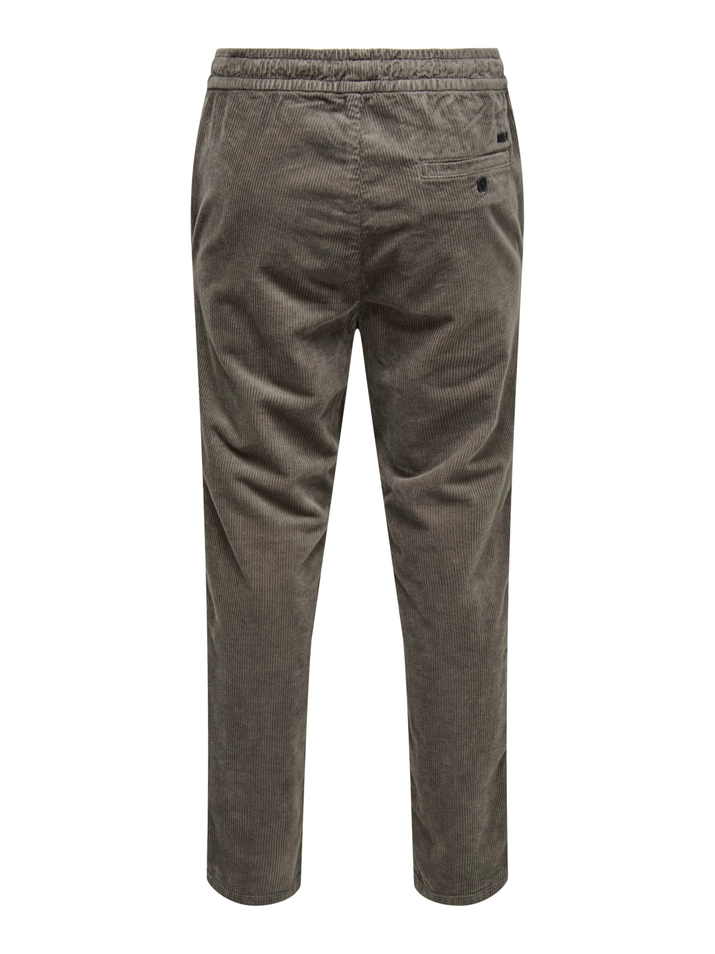 regular Pantaloni 'ONSLinus' di Only & Sons in marrone