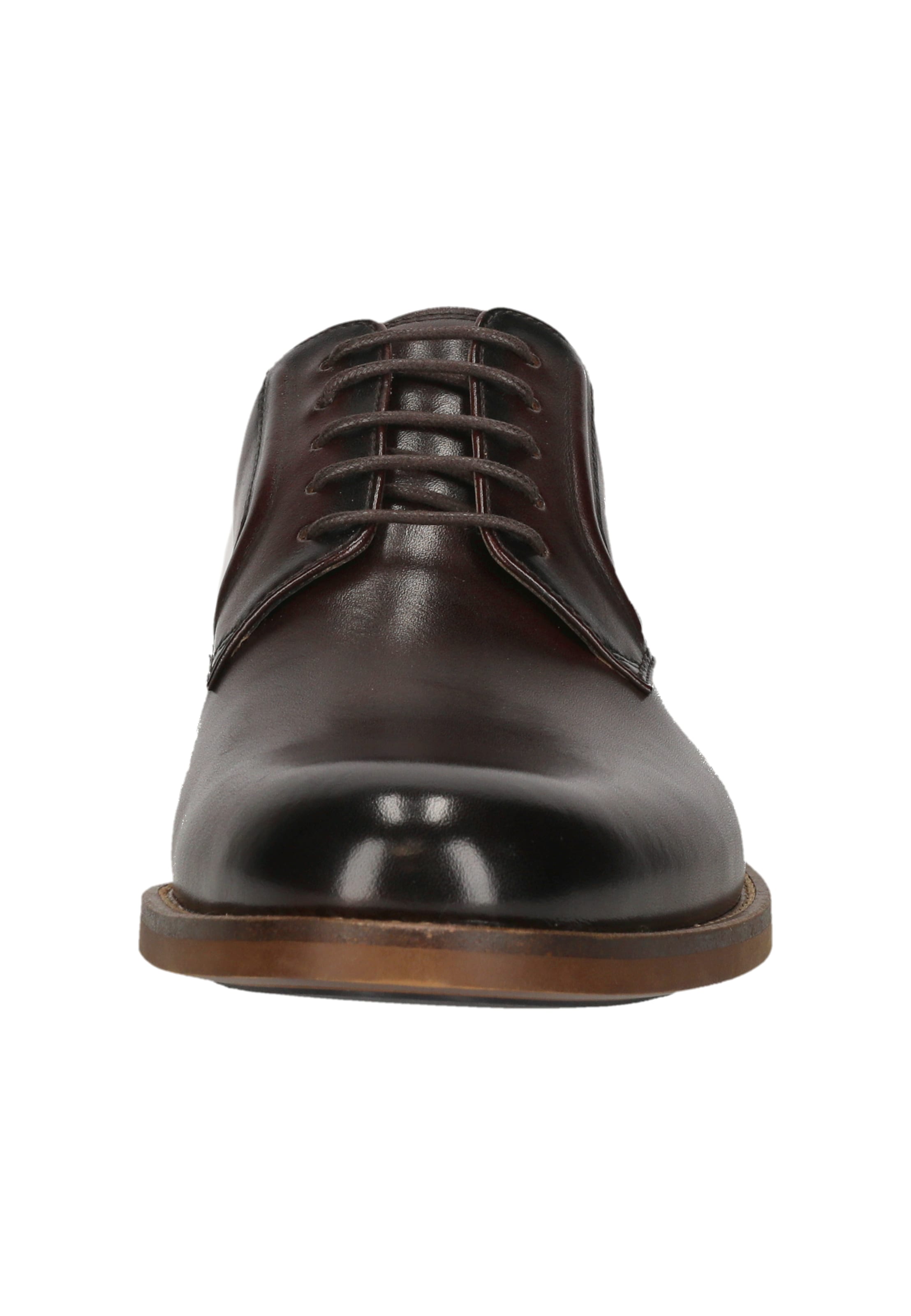 CLARKS Businessschuhe 'CraftRemi Lace' in Braun
