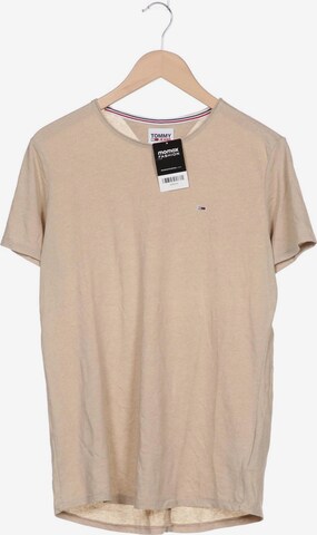 Tommy Jeans Shirt in M in Beige: front
