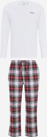 Polo Ralph Lauren Pyjamas lång i vit: framsida