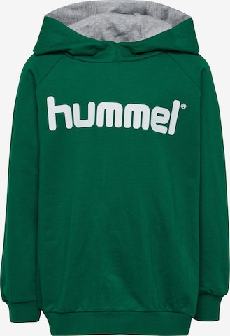 Sweat de sport Hummel en vert : devant