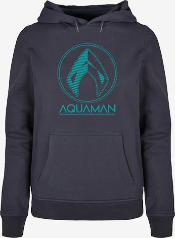 Sweat-shirt 'Aquaman' ABSOLUTE CULT en bleu : devant