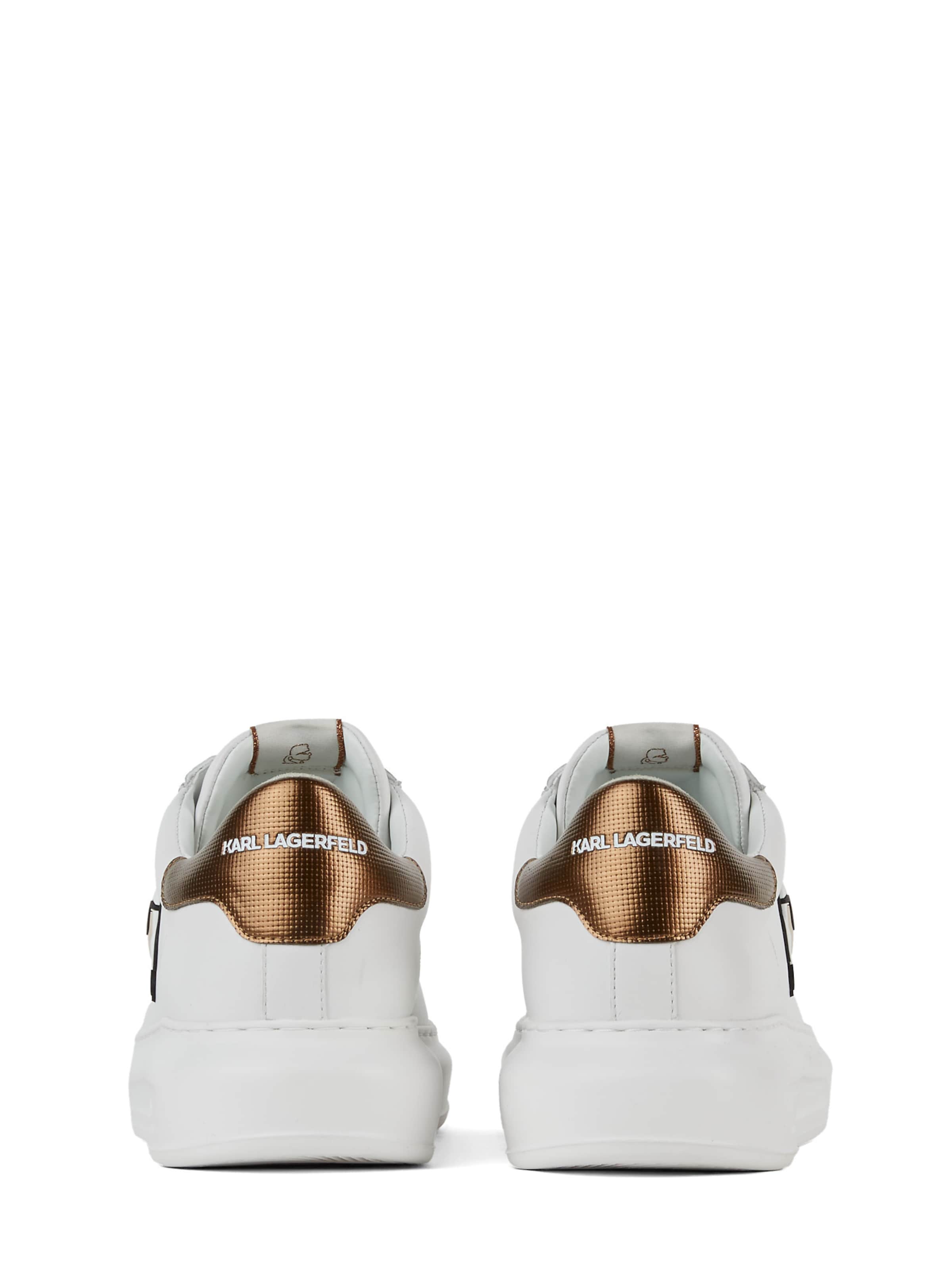 balta Karl Lagerfeld Sportbačiai be auliuko