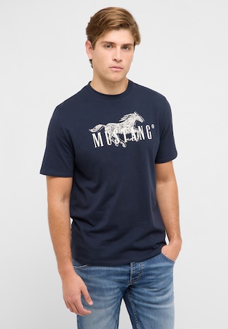 MUSTANG Shirt 'Style Austin' in Blau: Vorderseite