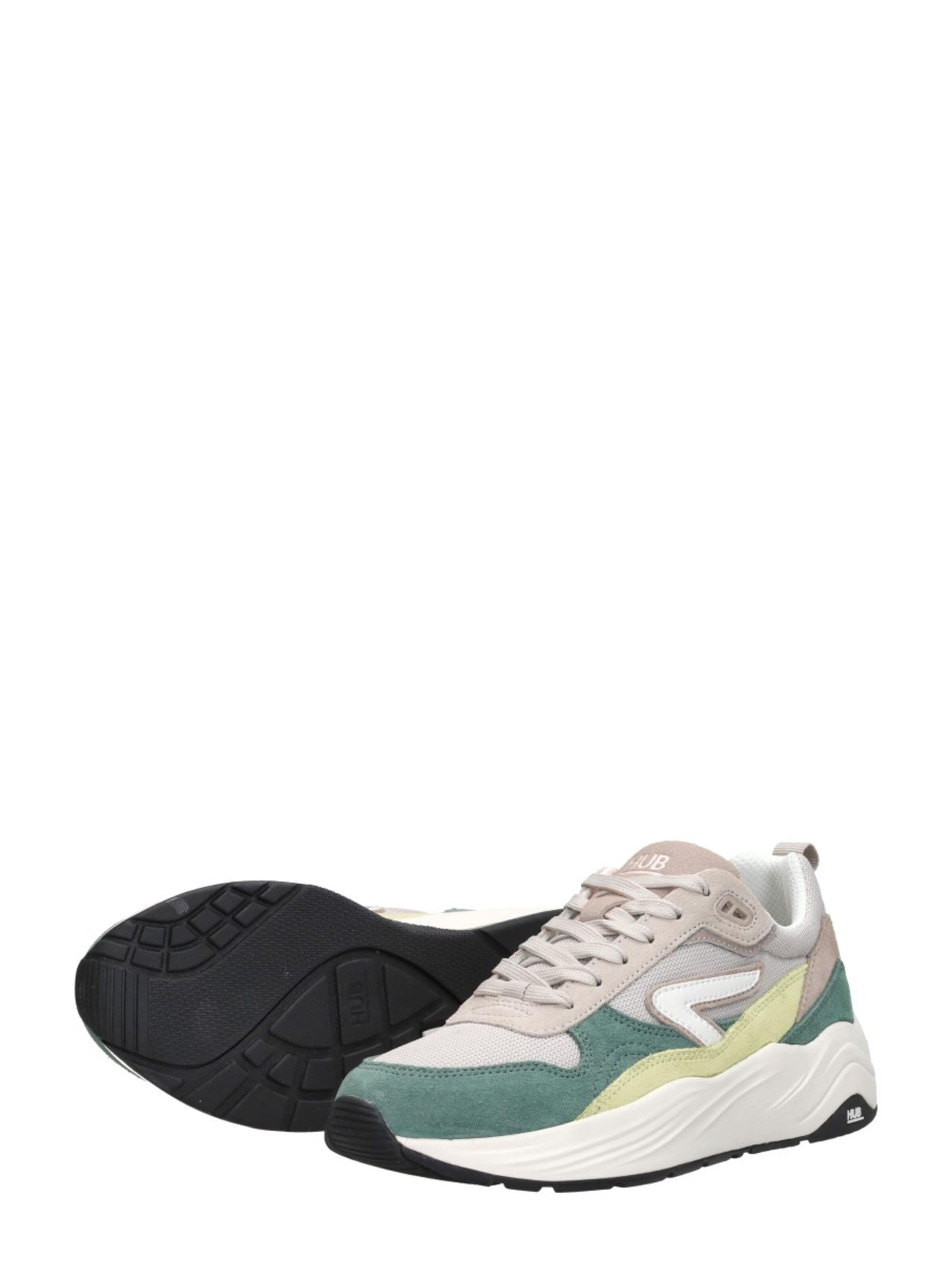 HUB Sneakers laag 'Glide S43' in Groen