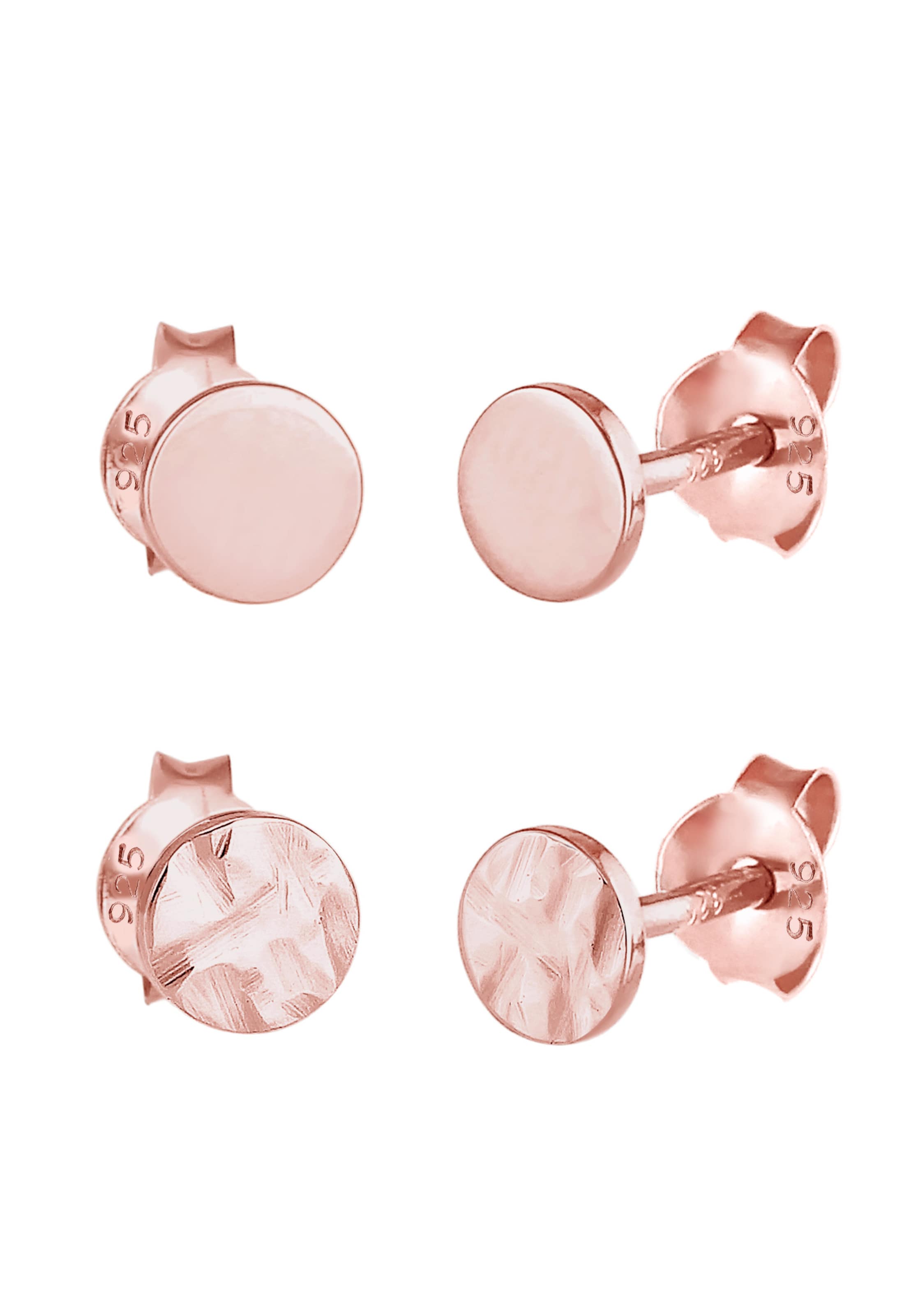 ELLI Kõrvarõngas 'Geo', värv Kuld: eest vaates