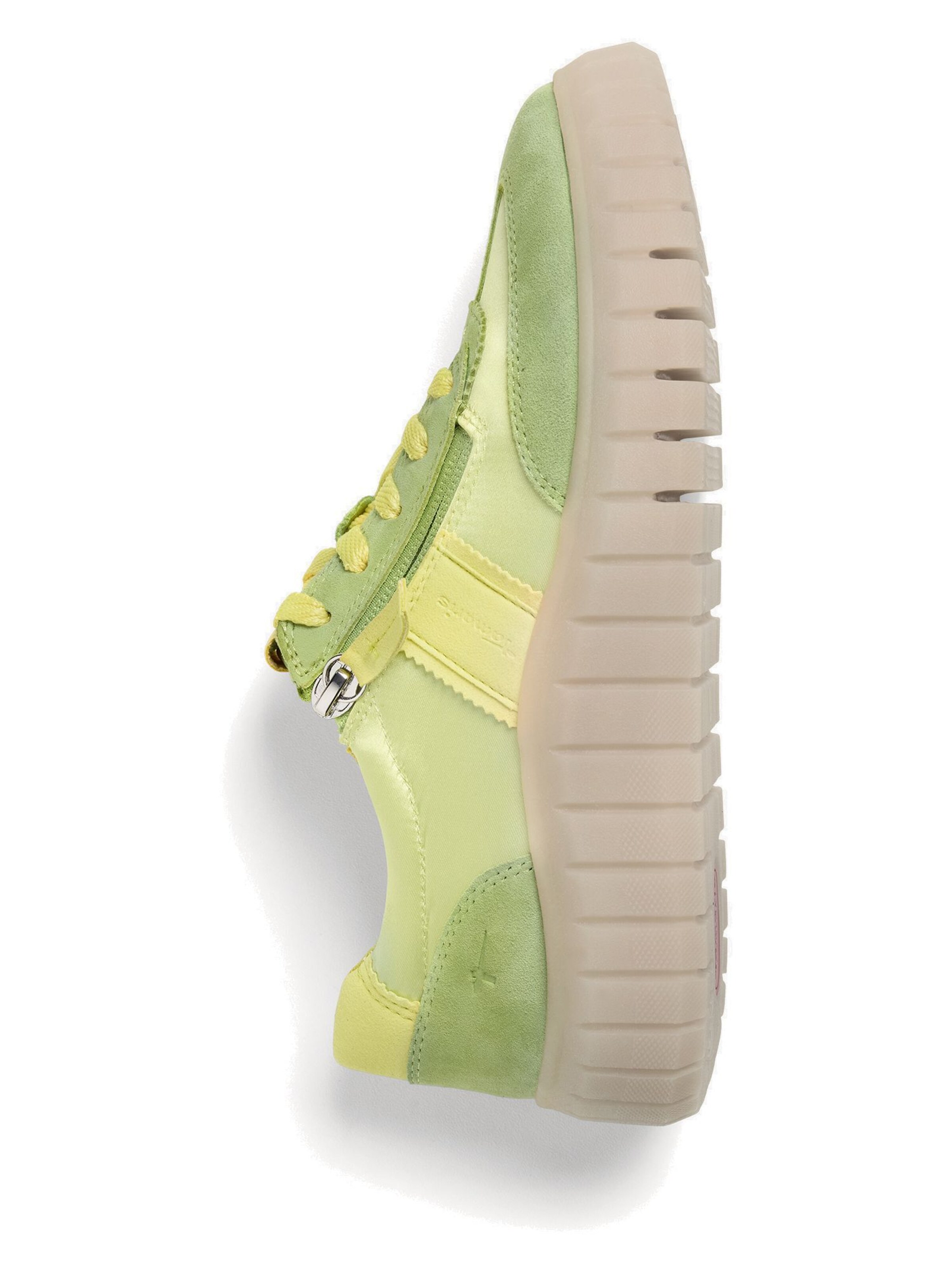 Baskets basses Tamaris en jaune