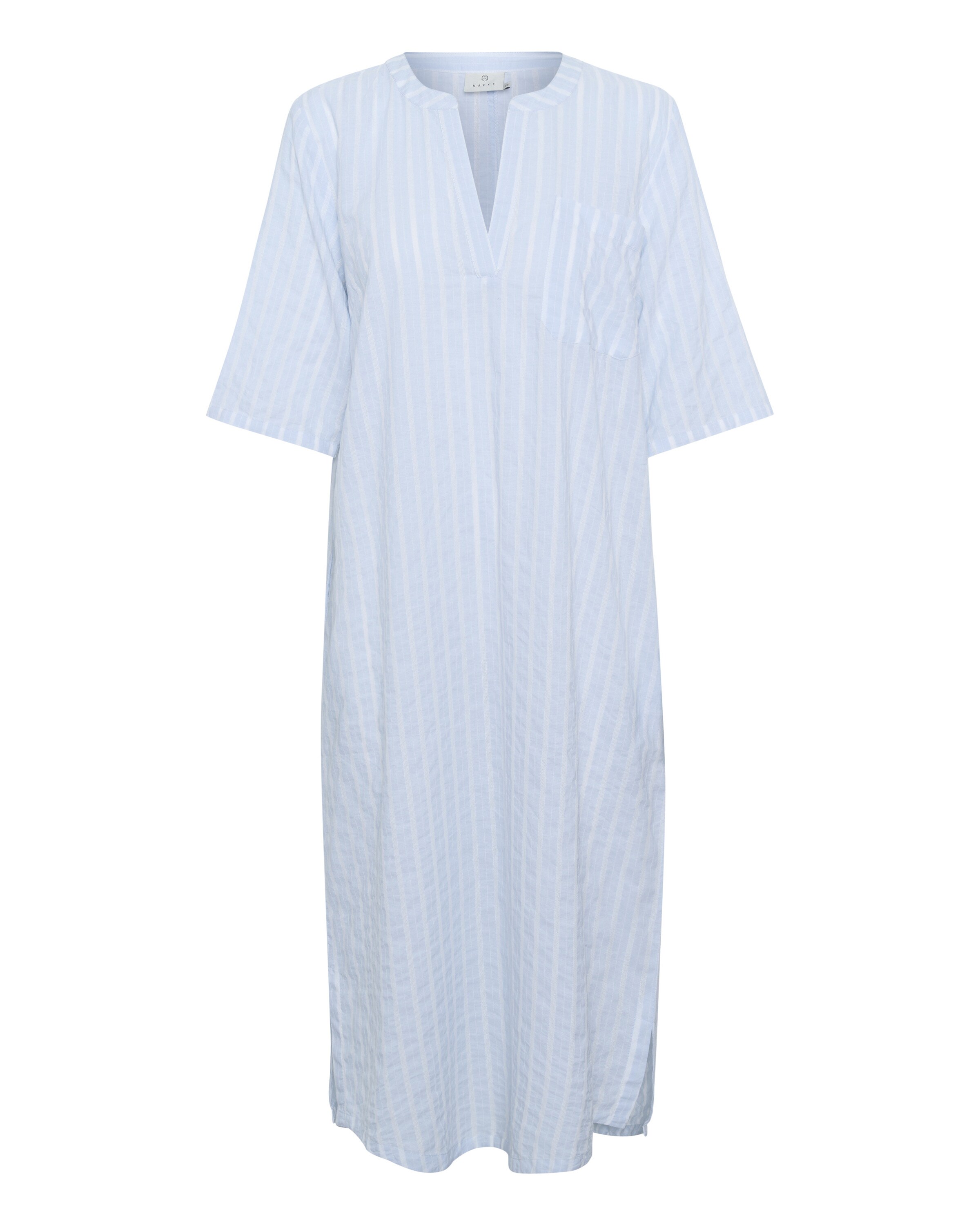 Kaffe Jurk 'Sara' in Blauw: voorkant