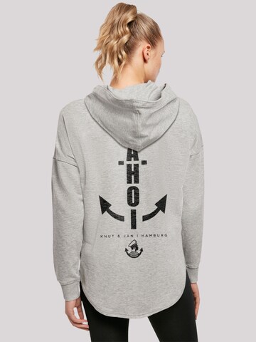 F4NT4STIC Sweatshirt in Grey: front