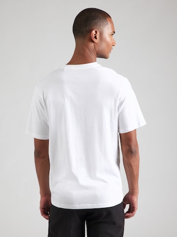 Tricou de la Pepe Jeans pe alb: spate