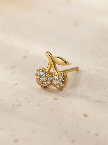 Hey Happiness - Pendientes 'Cherry Pop' en oro