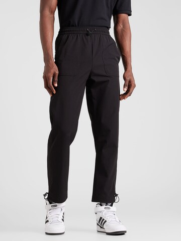 Only & Sons Regular Hose 'NOAH' in Schwarz: Vorderseite