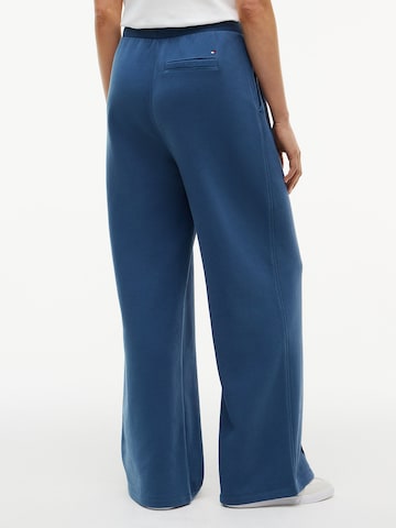 TOMMY HILFIGER Wide leg Trousers in Blue