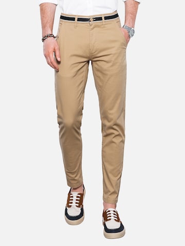 Ombre Regular Chino 'P156' in Beige: voorkant