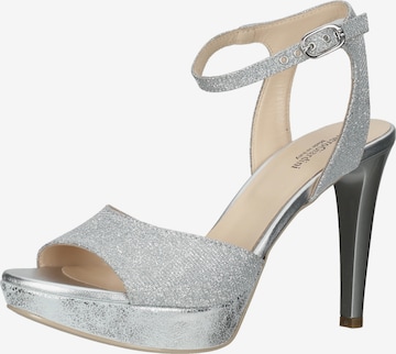 Nero Giardini Sandals in Silver: front