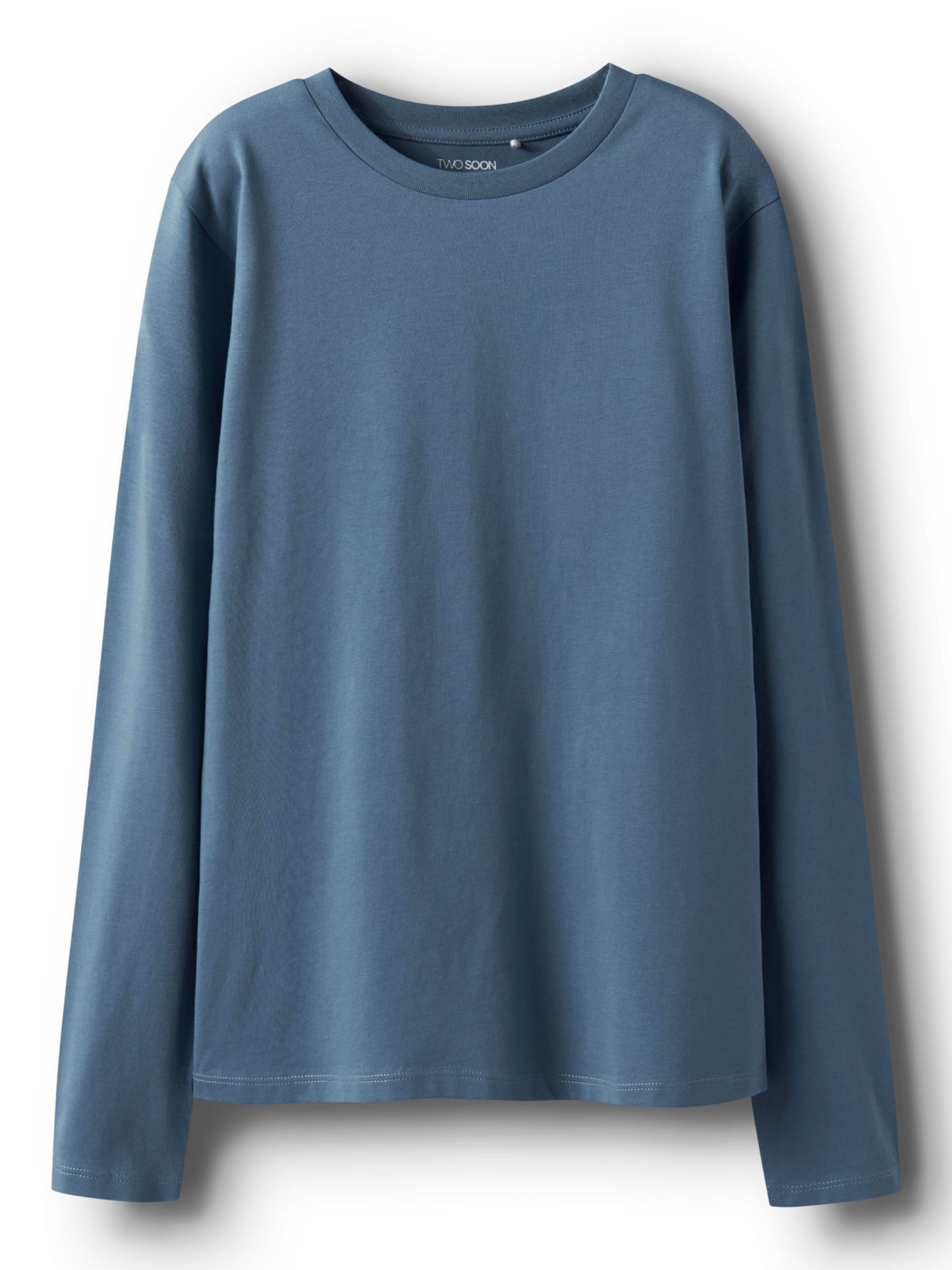 TWO SOON Tričko – modrá