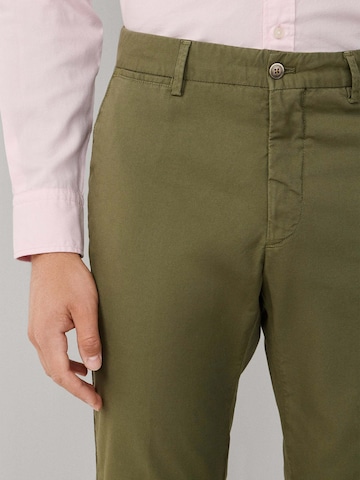 Coupe slim Pantalon chino Hackett London en vert