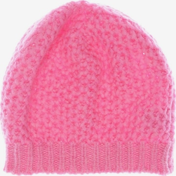 BOSS Black Hat & Cap in One size in Pink: front