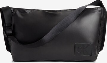 Calvin Klein Jeans Shoulder Bag in Black: front