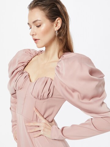 Misspap Коктейльное платье в Ярко-розовый