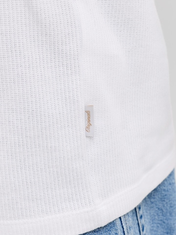 JACK & JONES Shirt 'JORHyeres' in White