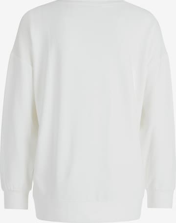 Cartoon Sweatshirt in Weiß
