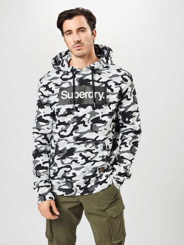 Superdry Bluzka sportowa w kolorze szary: przód