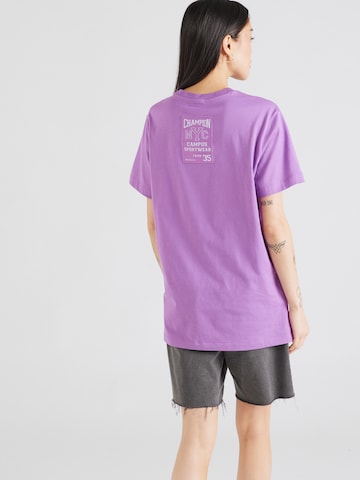 Champion Authentic Athletic Apparel Shirt in Purple