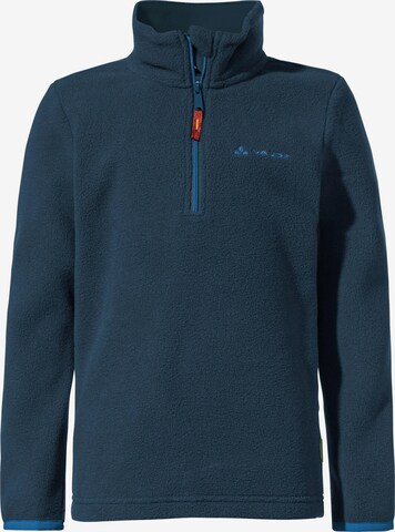 VAUDE Athletic Sweater 'Pulex' in Blue: front