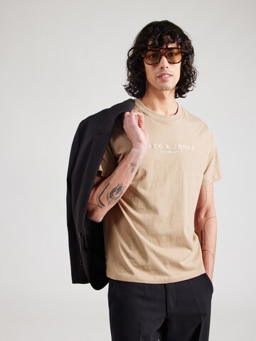Jack & Jones Premium Shirt 'JPRCCJAYSON' in Grey: front