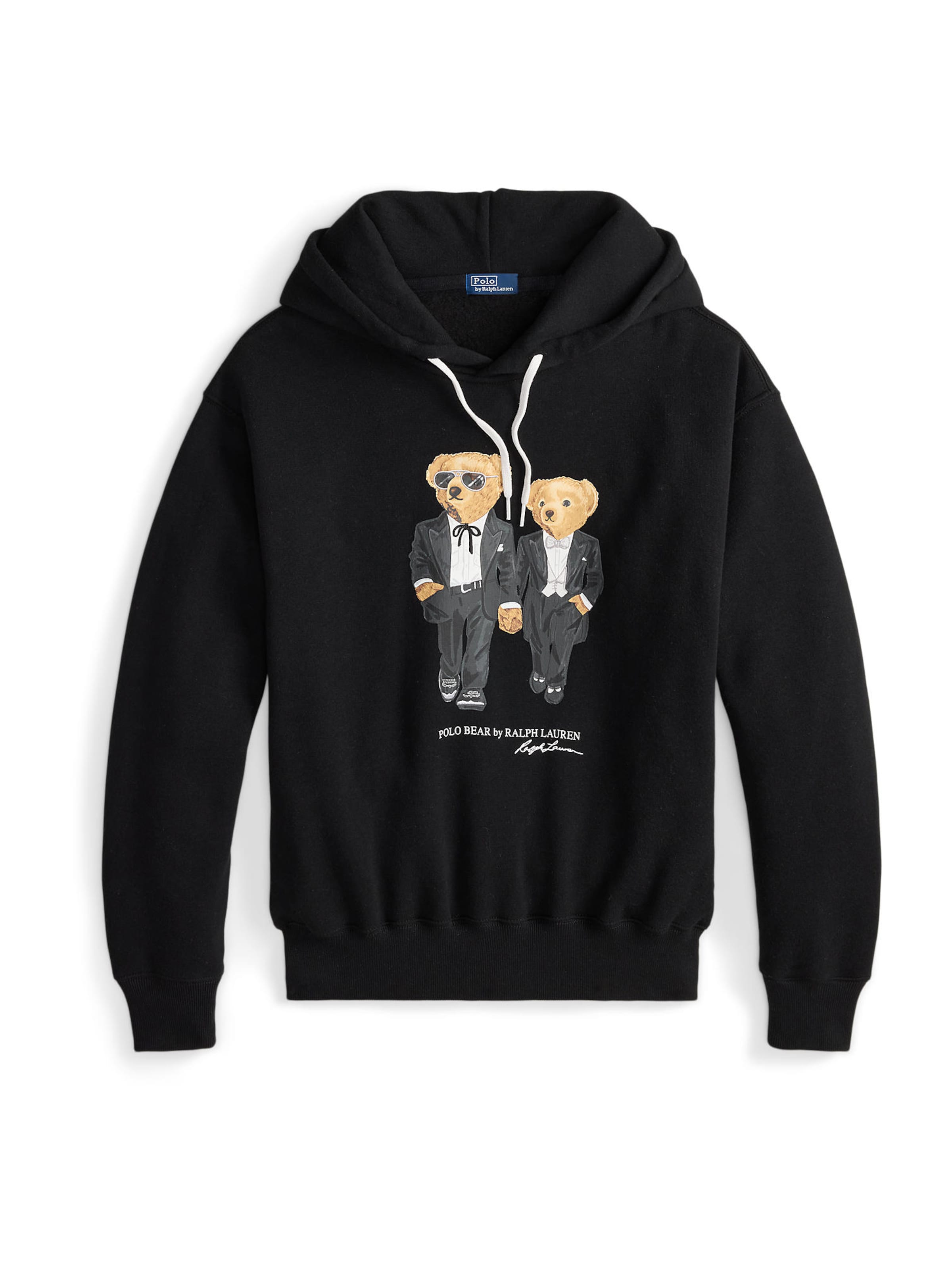 Sweat-shirt Polo Ralph Lauren en noir : devant