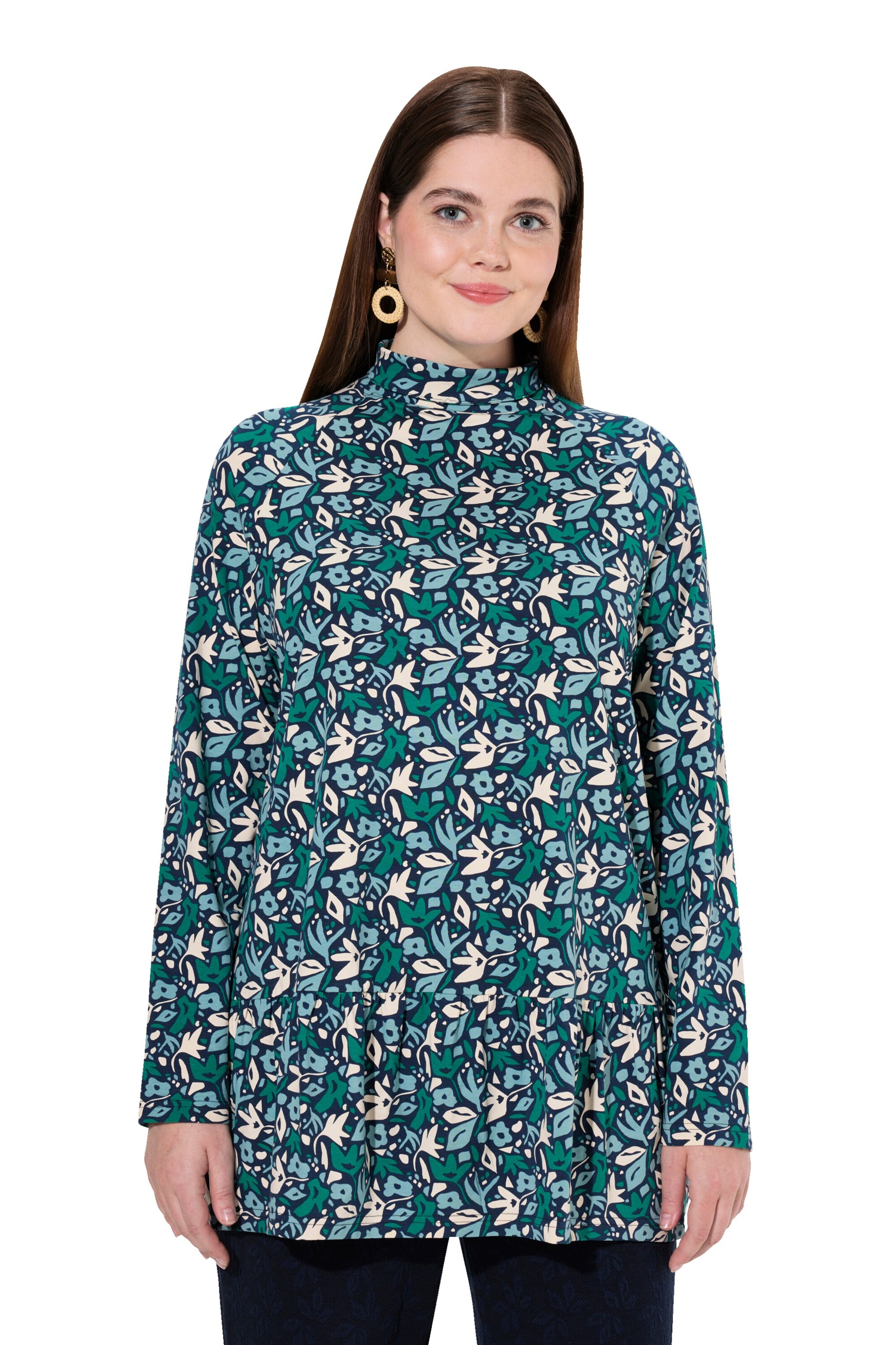 Ulla Popken Shirt in Mixed colours: front