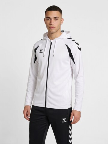Veste de survêtement 'Core 2.0' Hummel en noir : devant