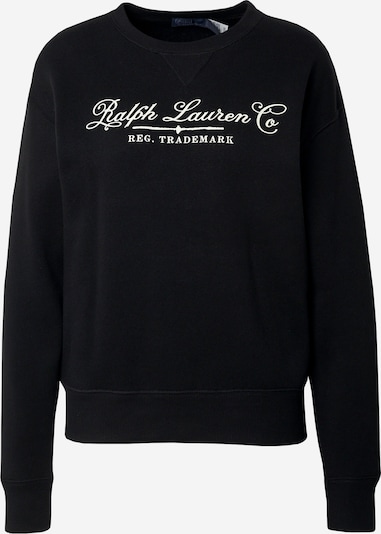 Polo Ralph Lauren Μπλούζα φούτερ σε μαύρο / λευκό, Άποψη προϊόντος