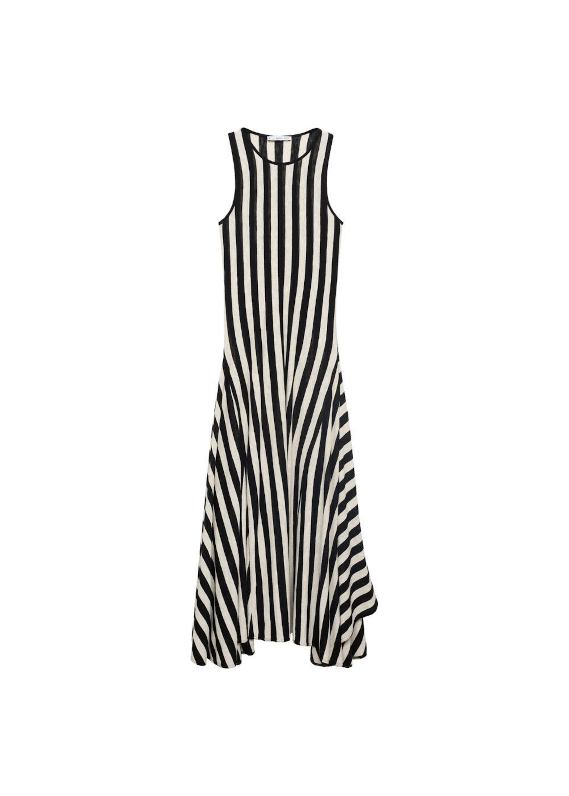 MANGO Kleid in Schwarz: Vorderseite