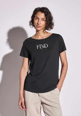 STREET ONE Shirt in Black: front