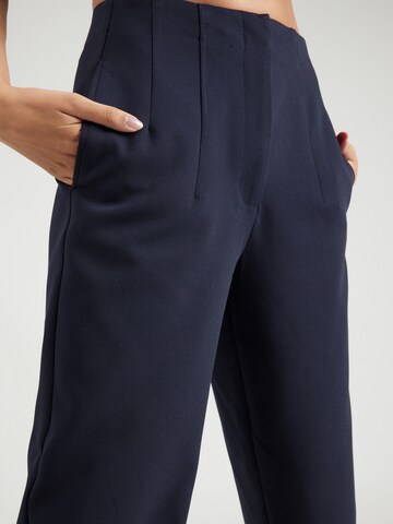 Marks & Spencer Дънки Tapered Leg Панталон с ръб в синьо