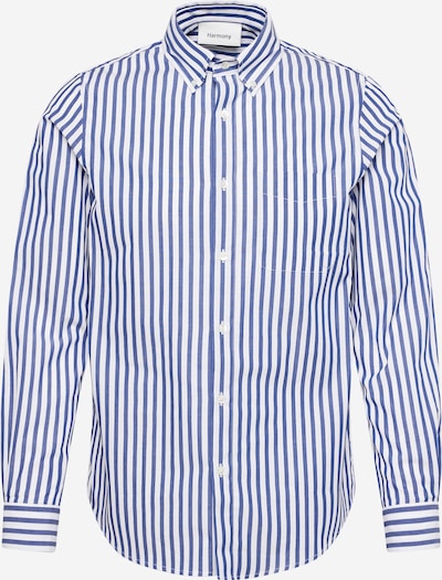 Harmony Paris Button Up Shirt 'CELESTIN' in Dark blue / White, Item view