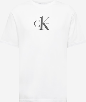Calvin Klein Swimwear T-Shirt in Weiß: predná strana